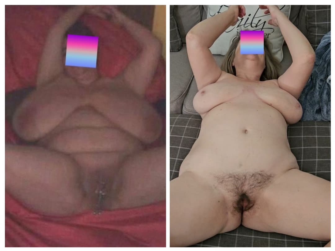 COLLAGE Side by Side TOTAL BOOB DOMINATION