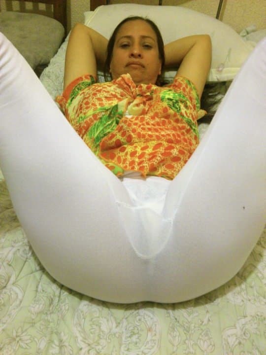 De blanco y peluda zorritanez