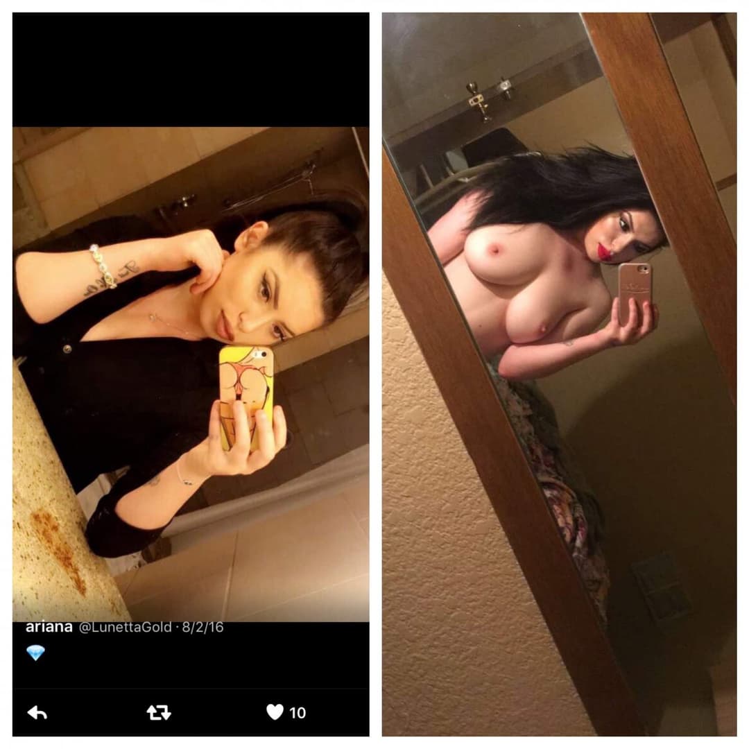 Lunetta gold (Vegas) shows her BJ skills on hairbrush