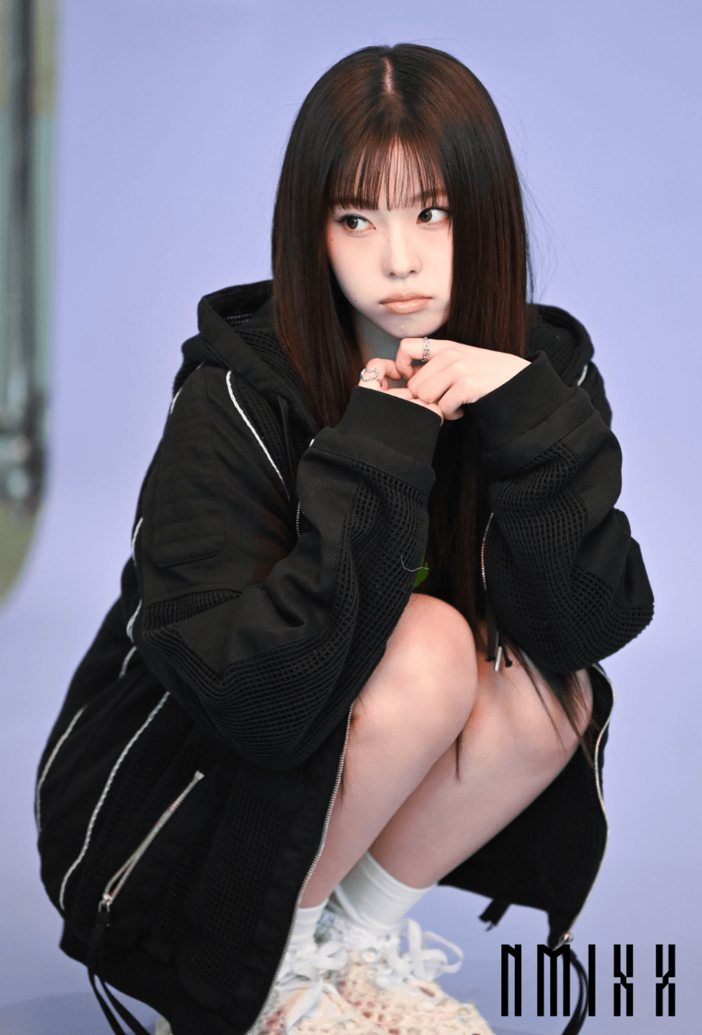 Kyujin nmixx Imagine her tits bouncing like that while you fuck her hard