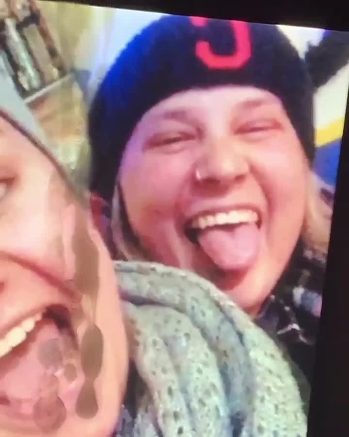 Hungry cum sluts taking a load