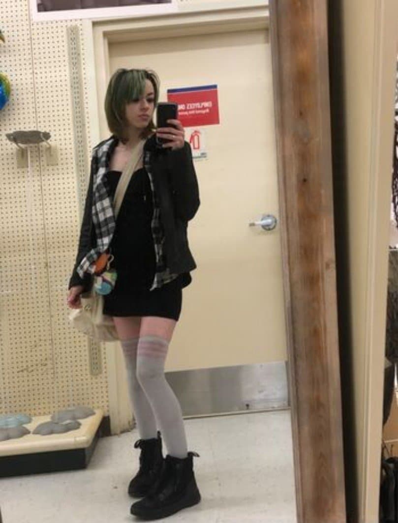 Perfect Slim Emo Ballgag Solo Anal