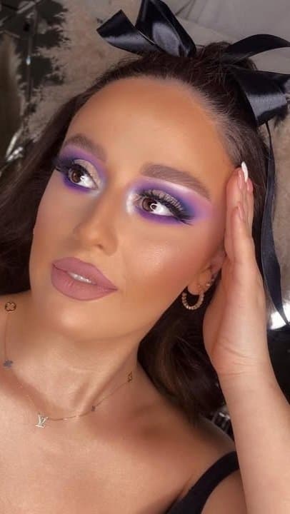 Sexy glamour woman face