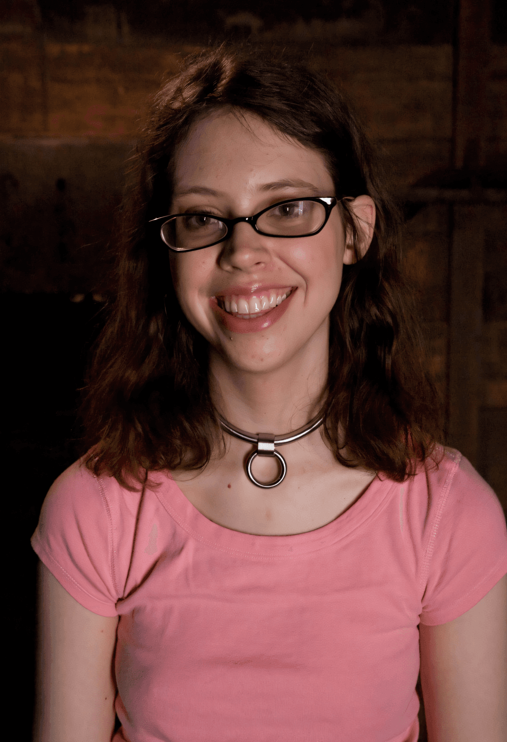 Petite teen Kristine rope bondage