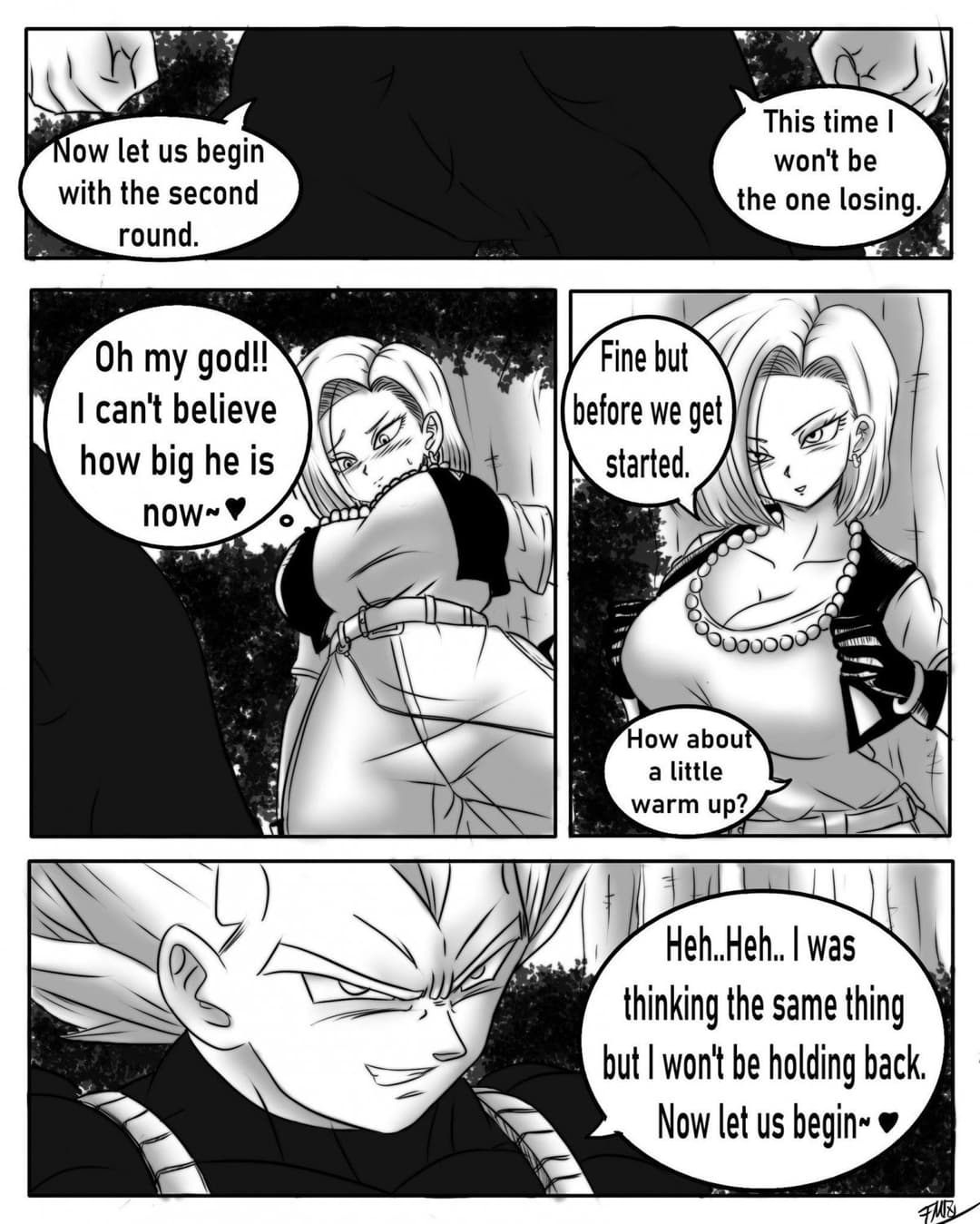 DBZ Hentai Comic Second Round
