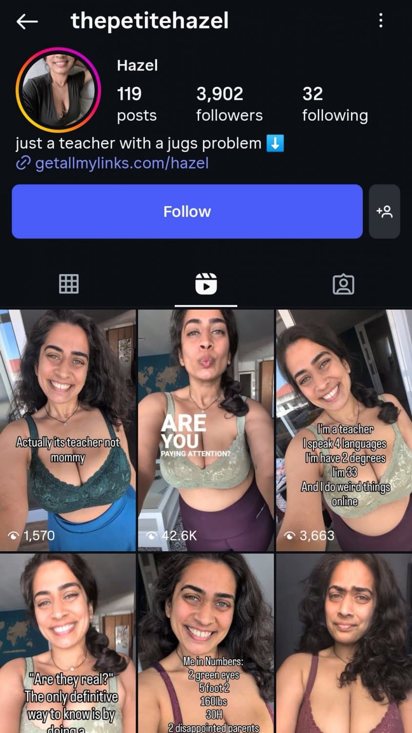 Masala haipri / the petite Hazel / teacher Hazel