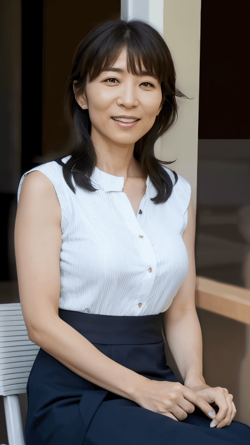 [Japanese beauty] Megumi 52 years old (AI eroticism)