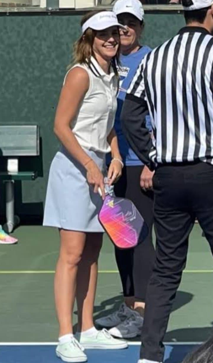 Emma Watson,goon to Emma/pickle ball