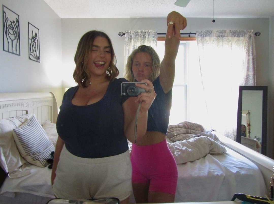 Massive tits college nurse strips nude