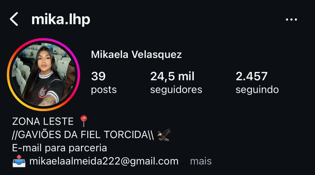 173 Mikaela Velasquez putinha da gaviões da fiel