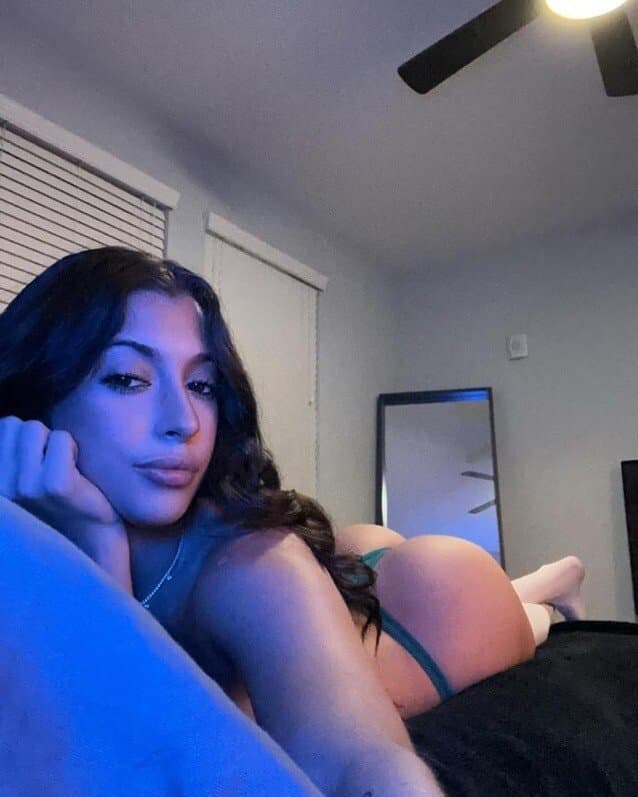 Latina teen just asking for it!