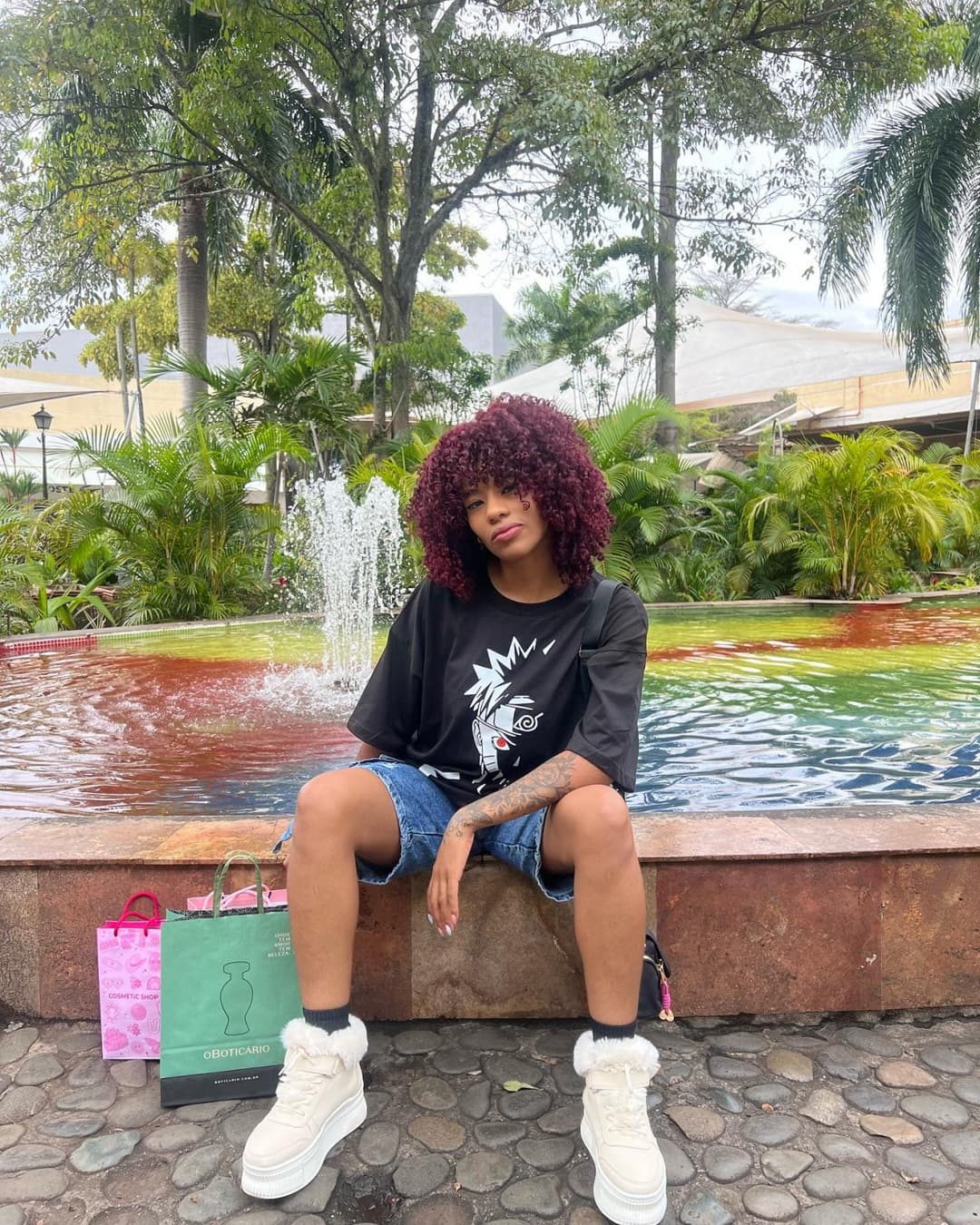 Afro Ebony Solo Double Penetration Anal