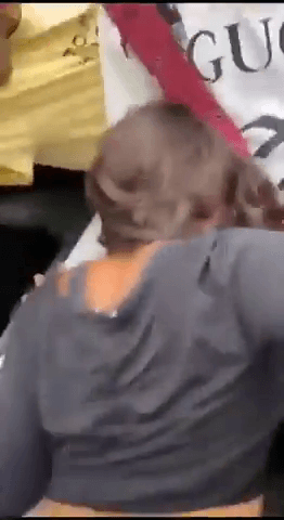 PAWG slut fucking in public street traffic real amateur sex tape