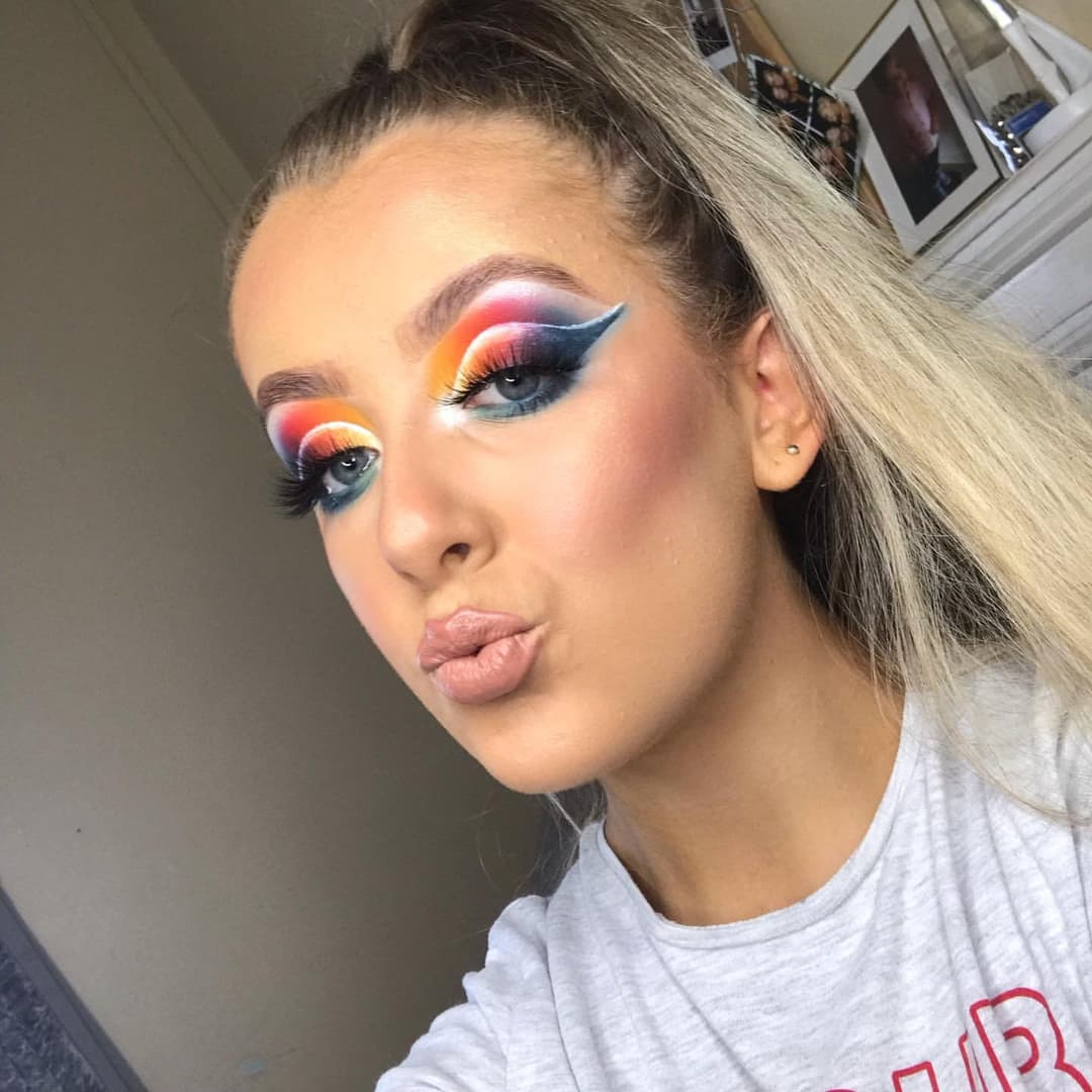 Heavy makeup slut Emma