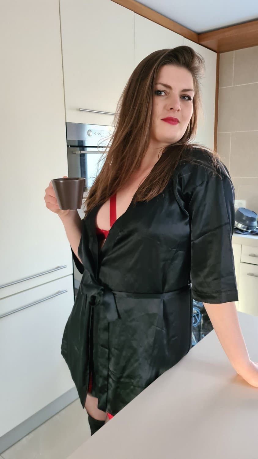 HotWife Whore Martyna L. - Red Lace Lingerie PART 1 - WebSlut from Wroclaw Poland