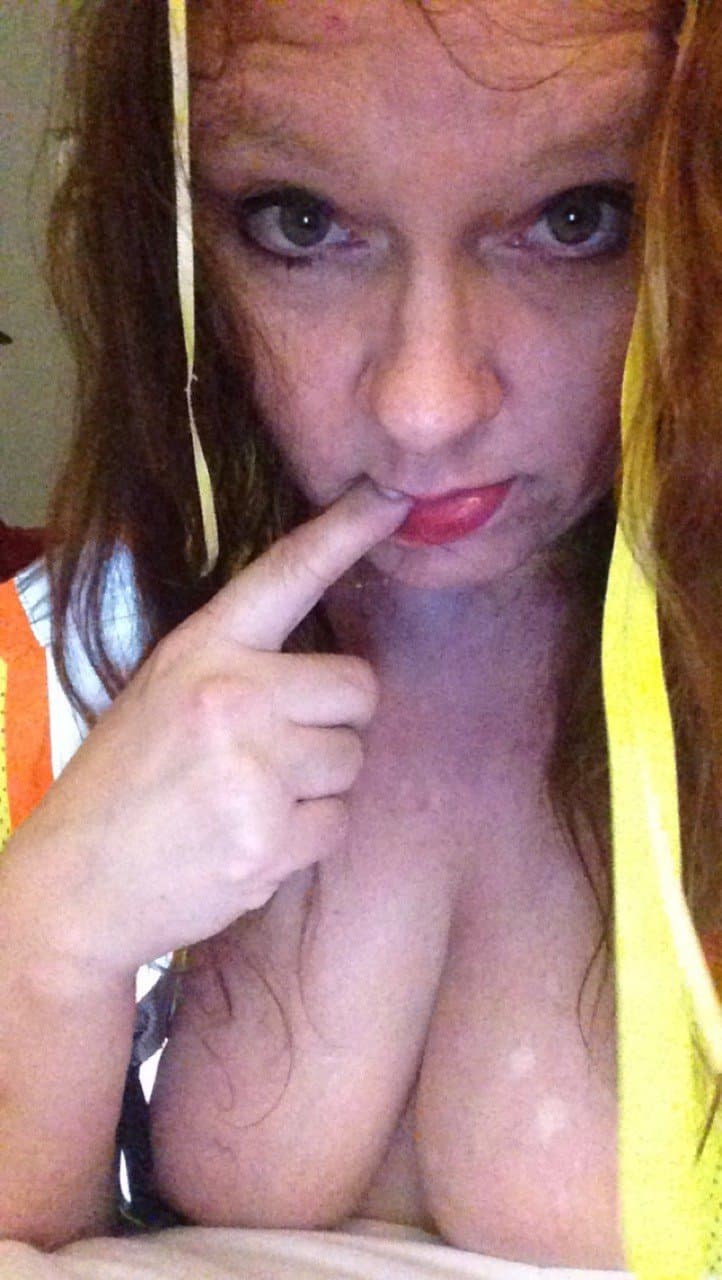 Misty Minnick Bends Over