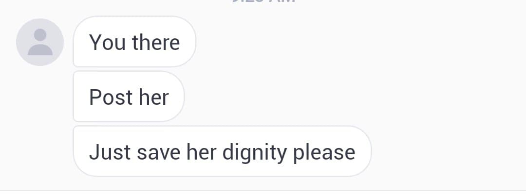 He wanted his fat slut dignity saved. So I censored the slut