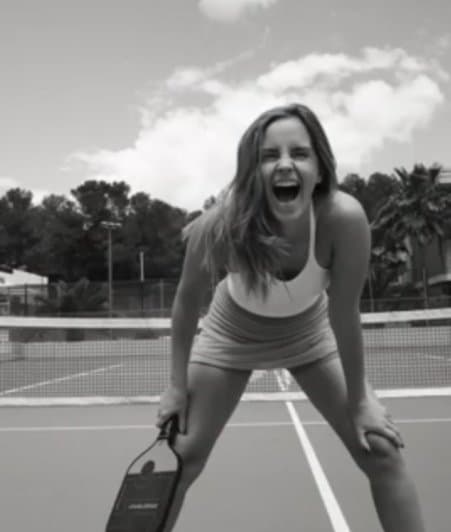 Emma Watson,goon to Emma/pickle ball