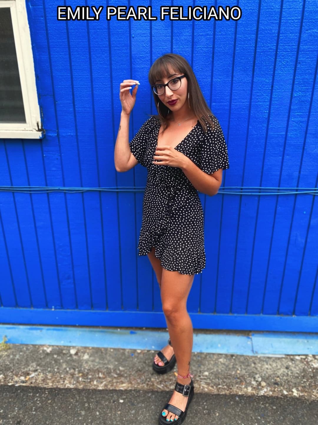 Click to view full size Operation Manager Emily F. nude in public