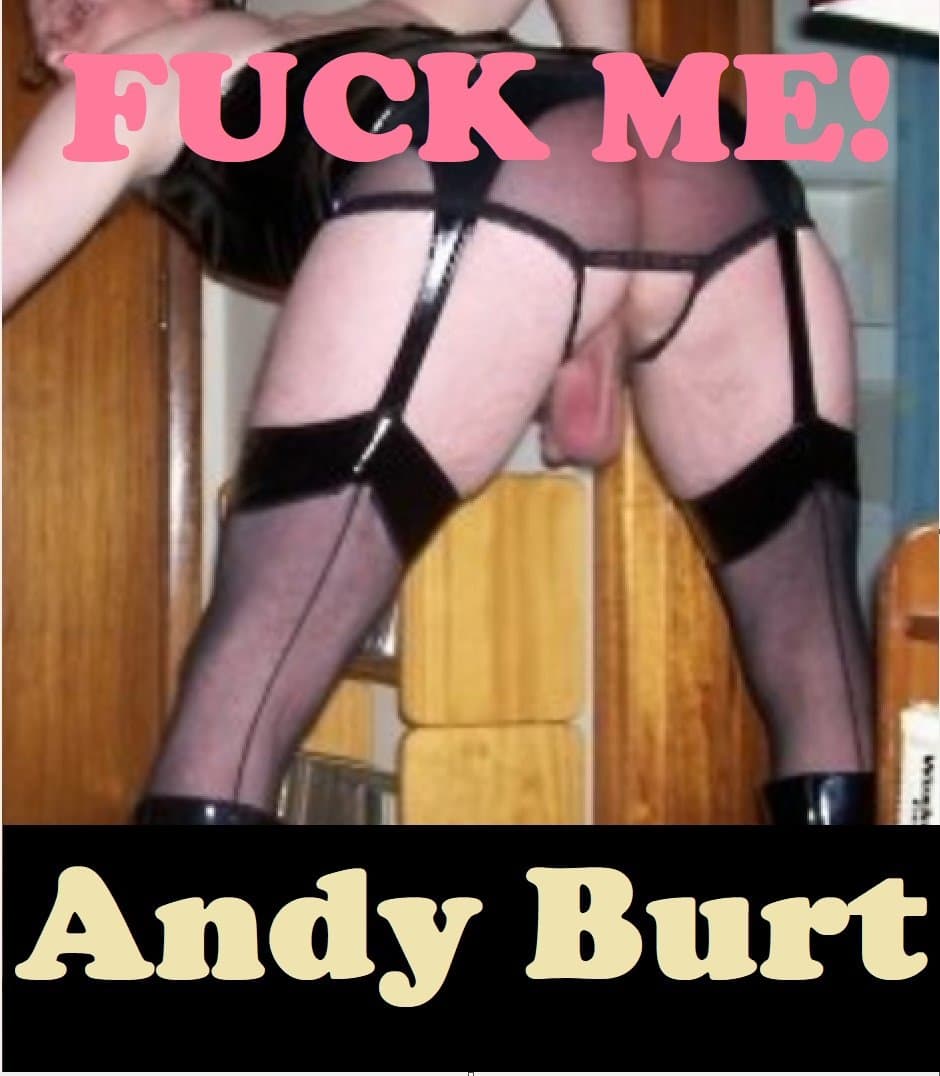 Andy Burt in Crotchless Panties