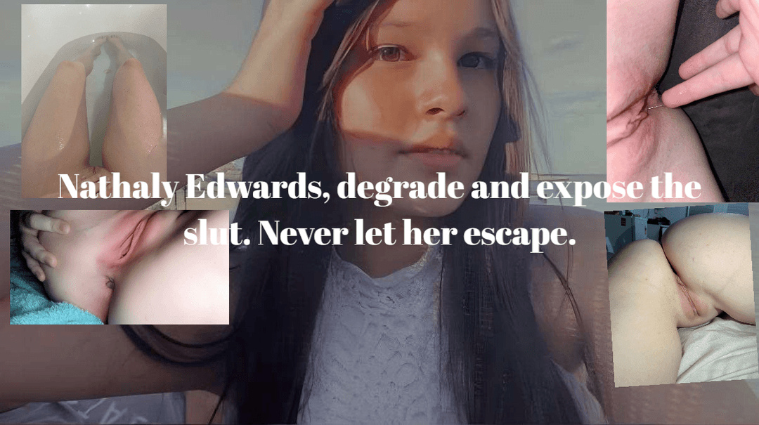 (TEMPORARY) Nathaly Edwards is now a complete and RUINED Snapchat webwhore, add her!!