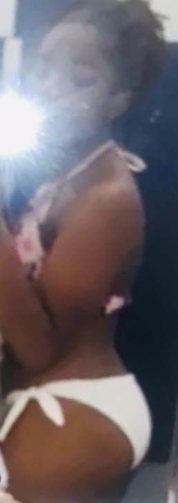 Black fuckmeat Jessiah spreads herself in public