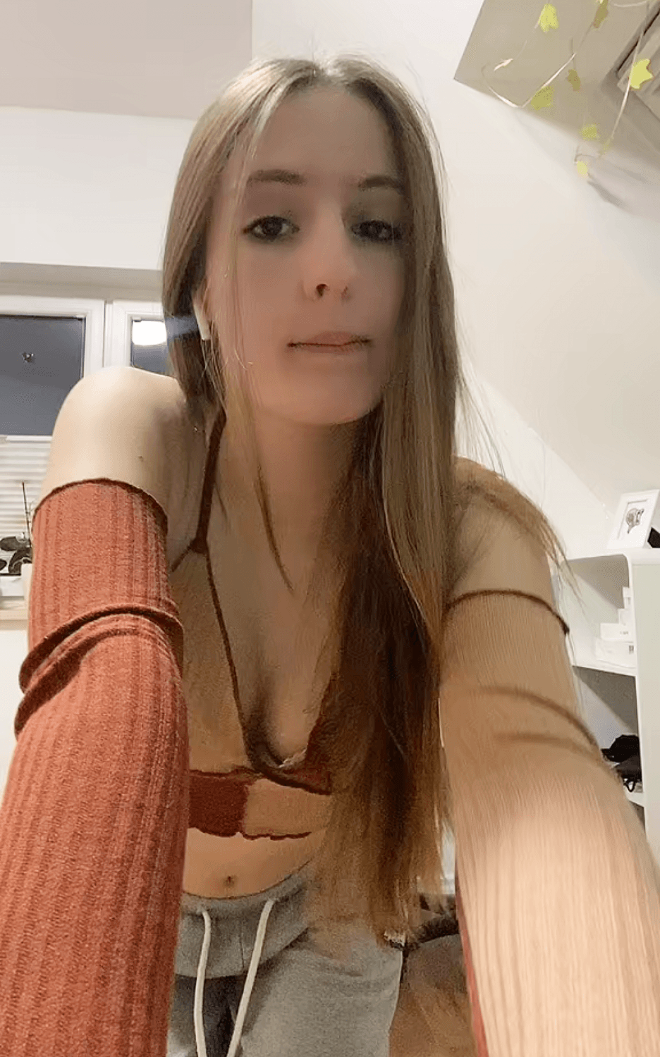 18 year old Jasmin dreams of a Strangers forcing cum up her little body