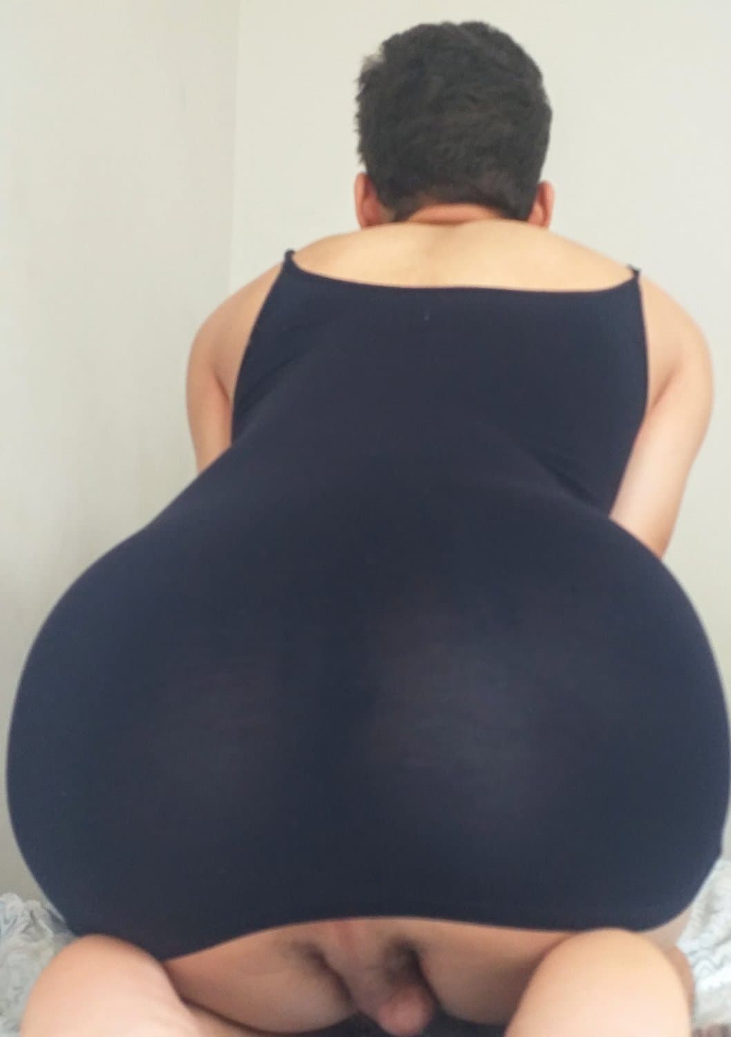 Hot brazillian femboy from twitter in black dress