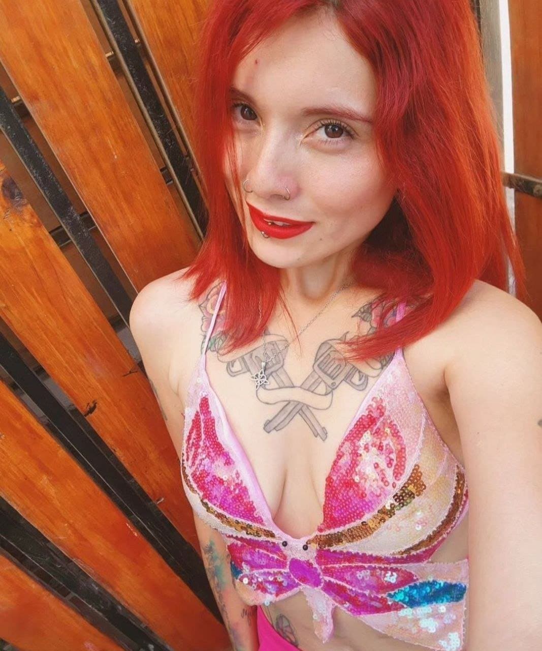 Firewoman redhead  hot