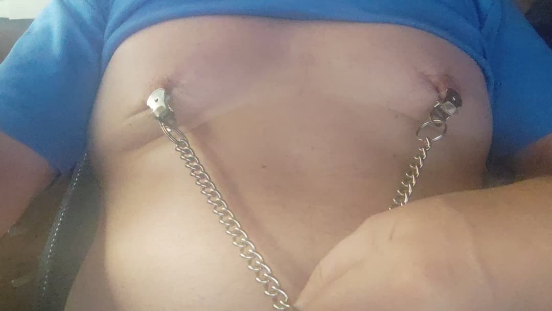 Nipple clamps ripped off