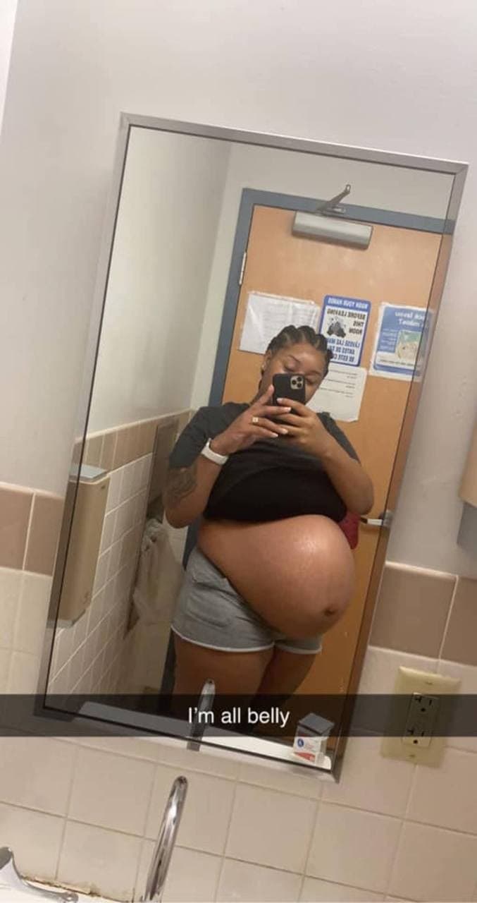 Pregnant whores Dejah, Dana & Heaven get cocked by horny perv