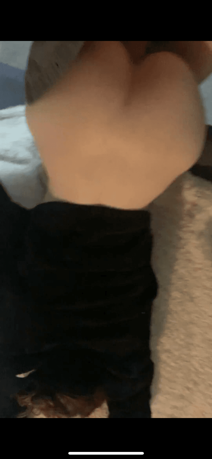 Sexy bitch face down ass up in fuzzy socks methd up