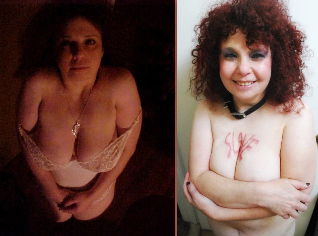 Dirty old cow with great juggs and no shame