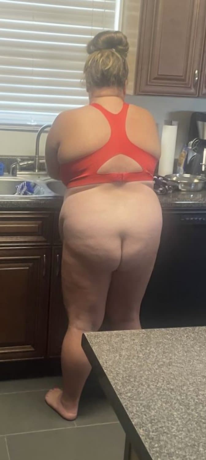 Shy Fat BBW Wife Pawg Big Belly and Boobs