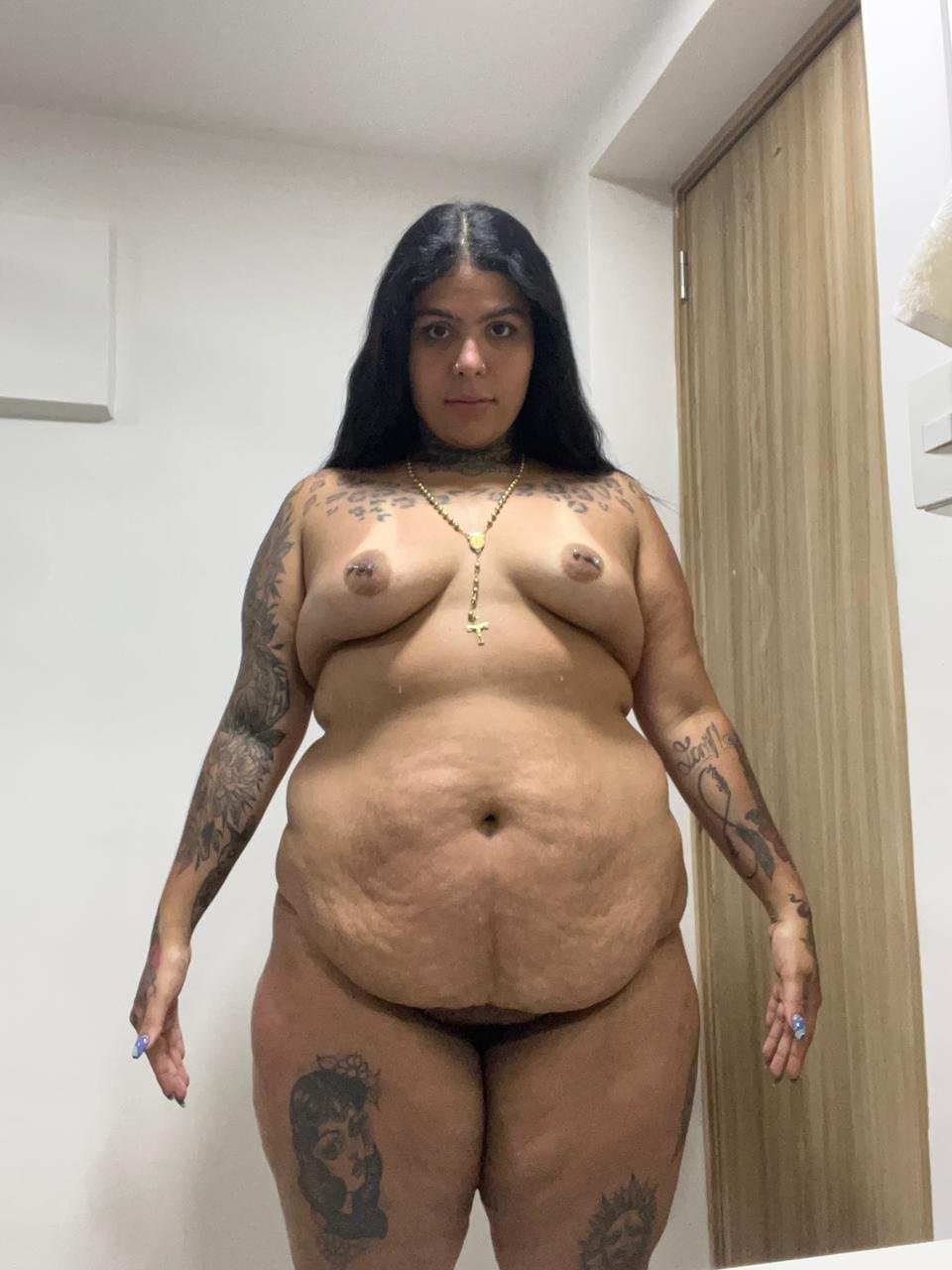 Samantha cárdenas una gordita colombiana  recaliente