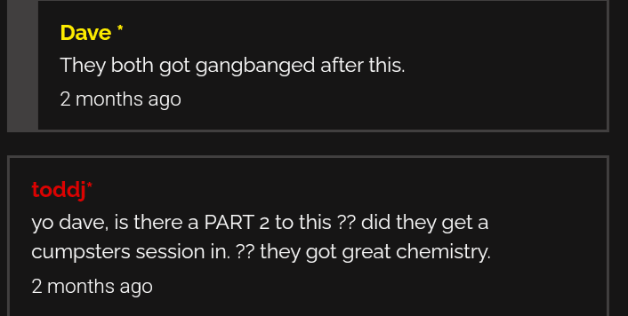 Gangbangs coming soon