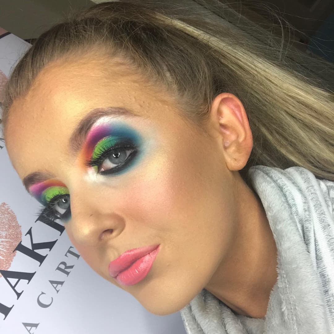 Heavy makeup slut Emma