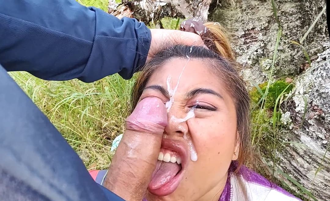 Fat Latina getting her mouth stuffed with more than just chorizo. Proud moms porn shoot paid off