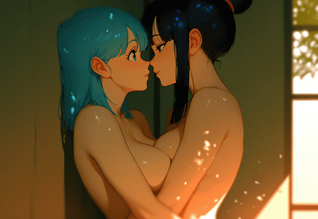 [DragonballZ] Bulma and Chichi get freaky ?