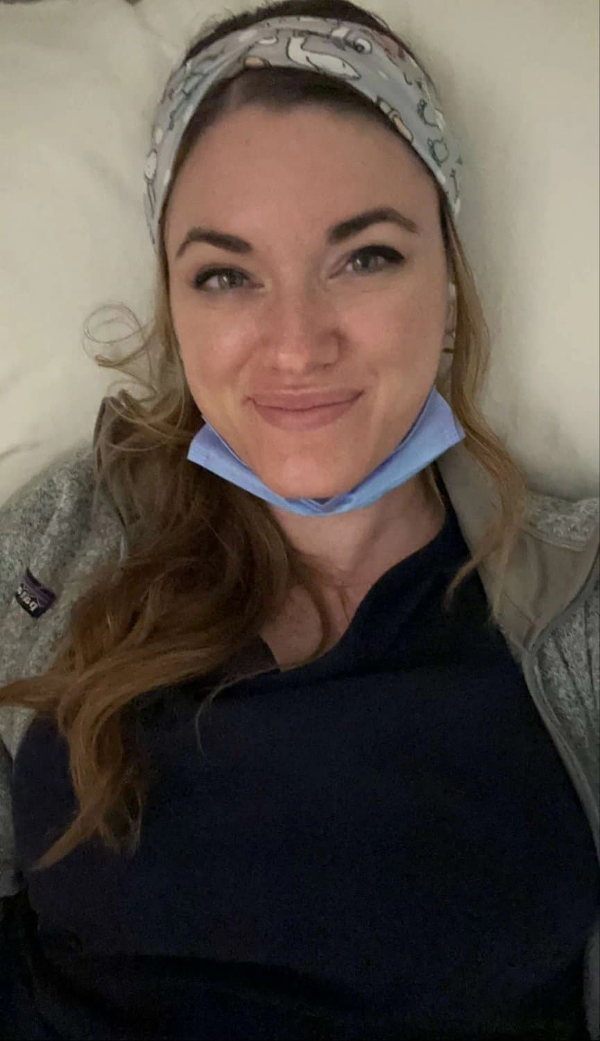 Nurse Ashley horny after work and wants to fuck