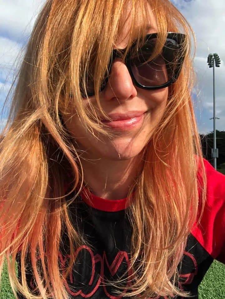 Red headed science nerd Kari  Byron is so sexy.  Love when the dork has nice tits and a pretty face