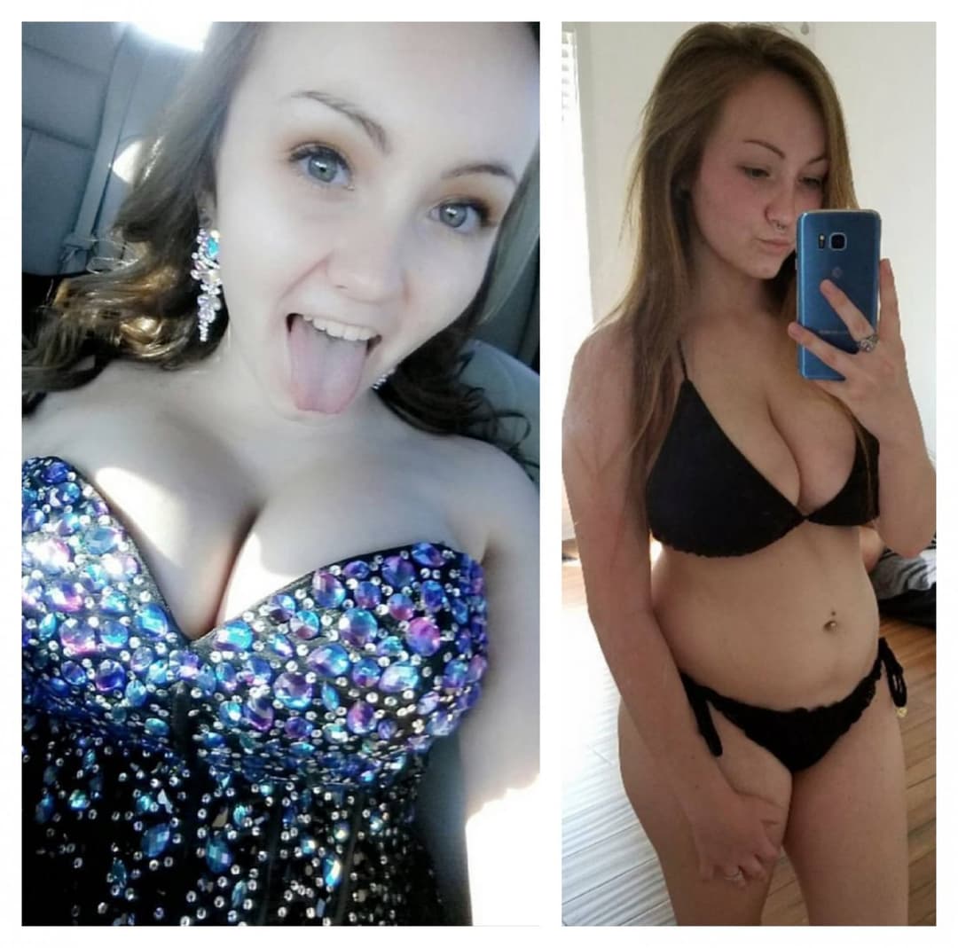 Big Tits College Bimbo Alexis (Bikini)