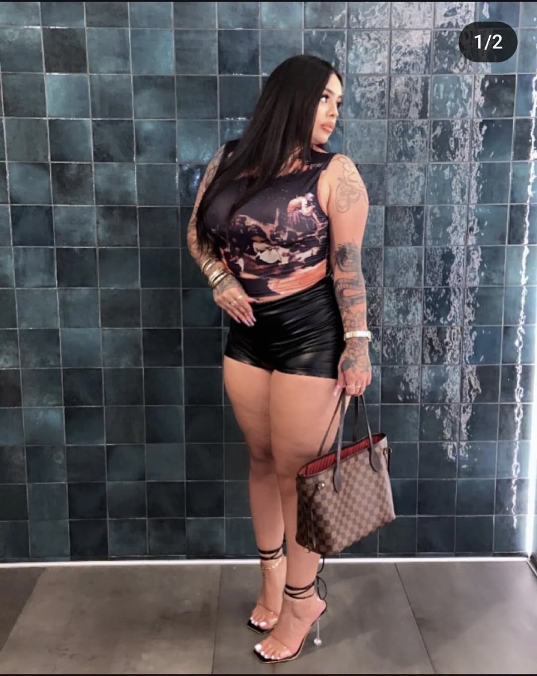 Another thick as latina milf