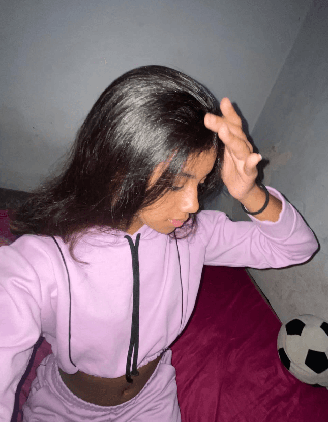 a pretinha mais linda (a mais mais