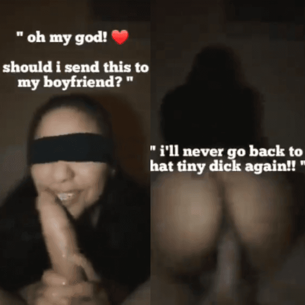 Asian cheats on her bf with a Big cock amateur sex tape sph caption