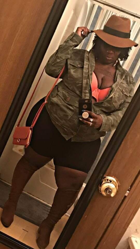 Dark Chocolate SSBBW Ebony Cougar I Would Not Pull Out 15