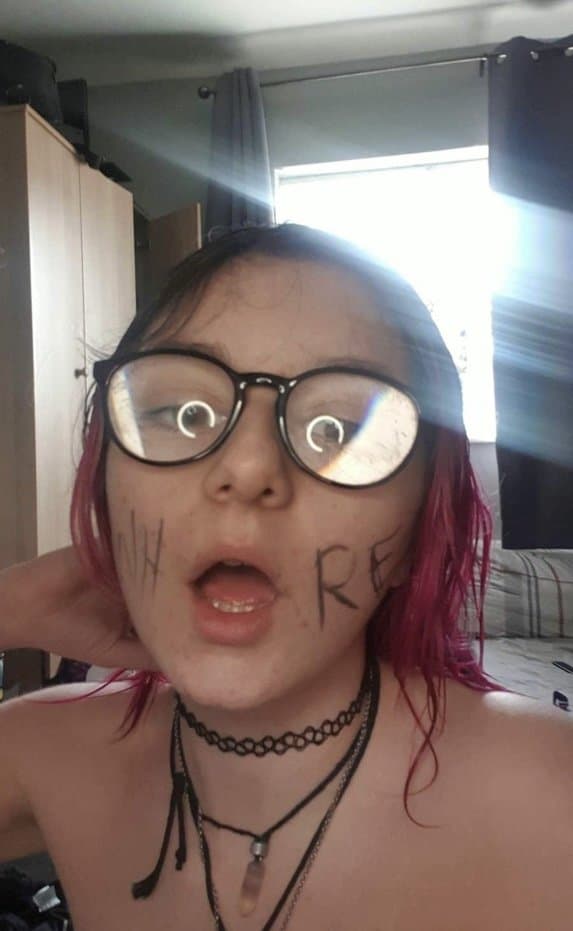 Shy Nerd Desperate for Attention Humiliates Herself