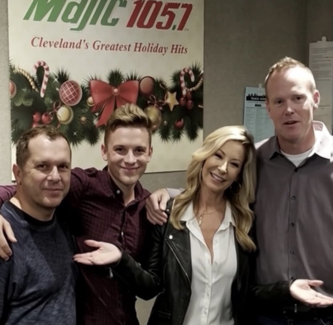 Naked News Anchor/ Christmas Party