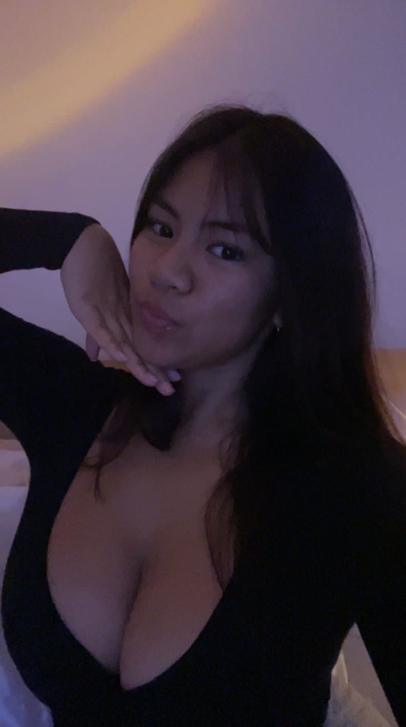 Mikaela Gorgeous Asian College Teen with Milkers??