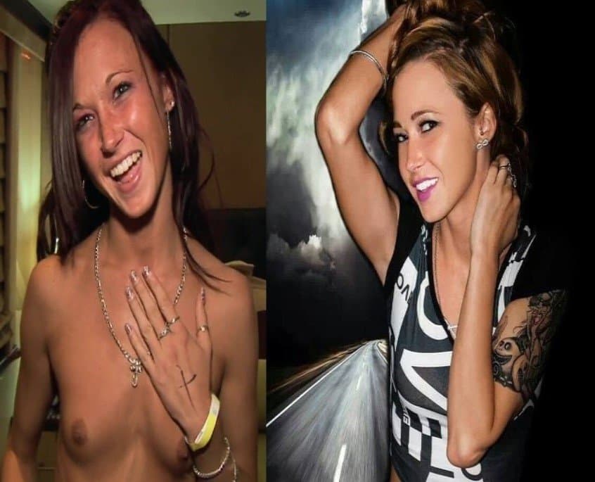 Whitney had no tits when she flashed for G G W, but somehow even with the tats I find her smokin hot